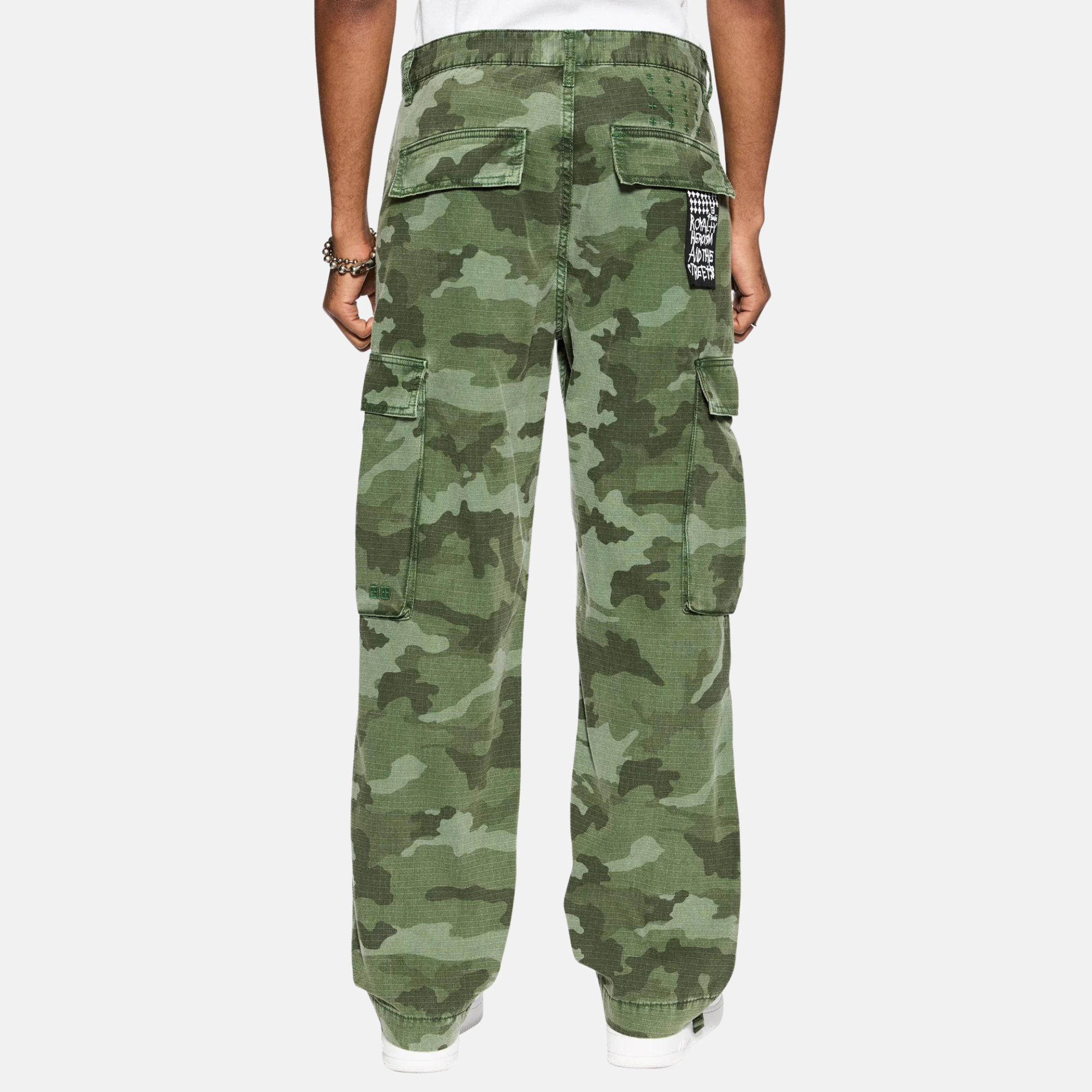 Ksubi Fugitive Cargo Hash Camo Pants