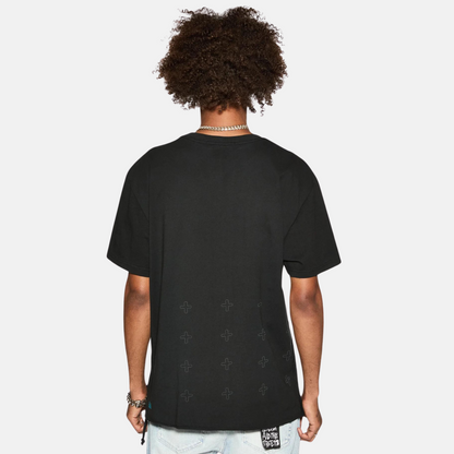 Ksubi Jet Black Burn Biggie T-Shirt