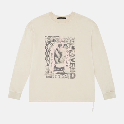 Ksubi Tan Idols Ekcess Long Sleeve T-Shirt