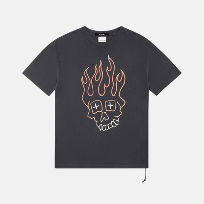 Ksubi Faded Black Skull Biggie T-Shirt