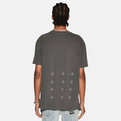 Ksubi Faded Black Skull Biggie T-Shirt