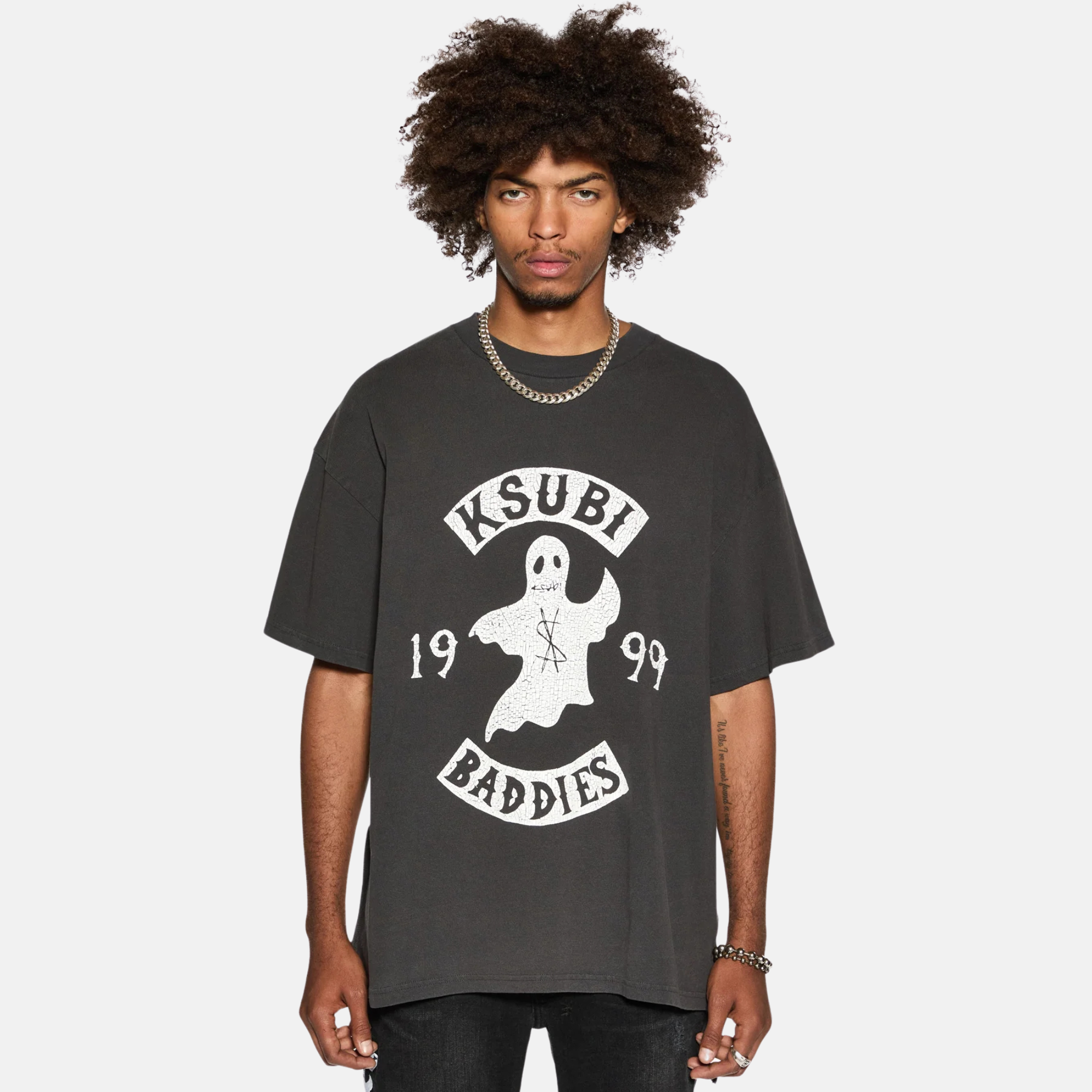 Ksubi Faded Black Baddies Ekcess T-Shirt