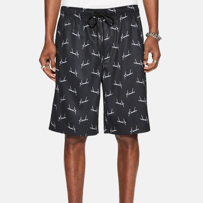 Ksubi Skript Mesh Basketball Shorts