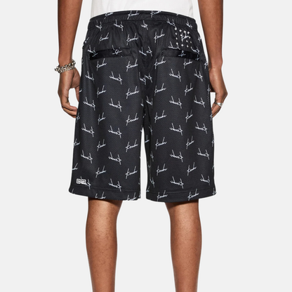 Ksubi Skript Mesh Basketball Shorts