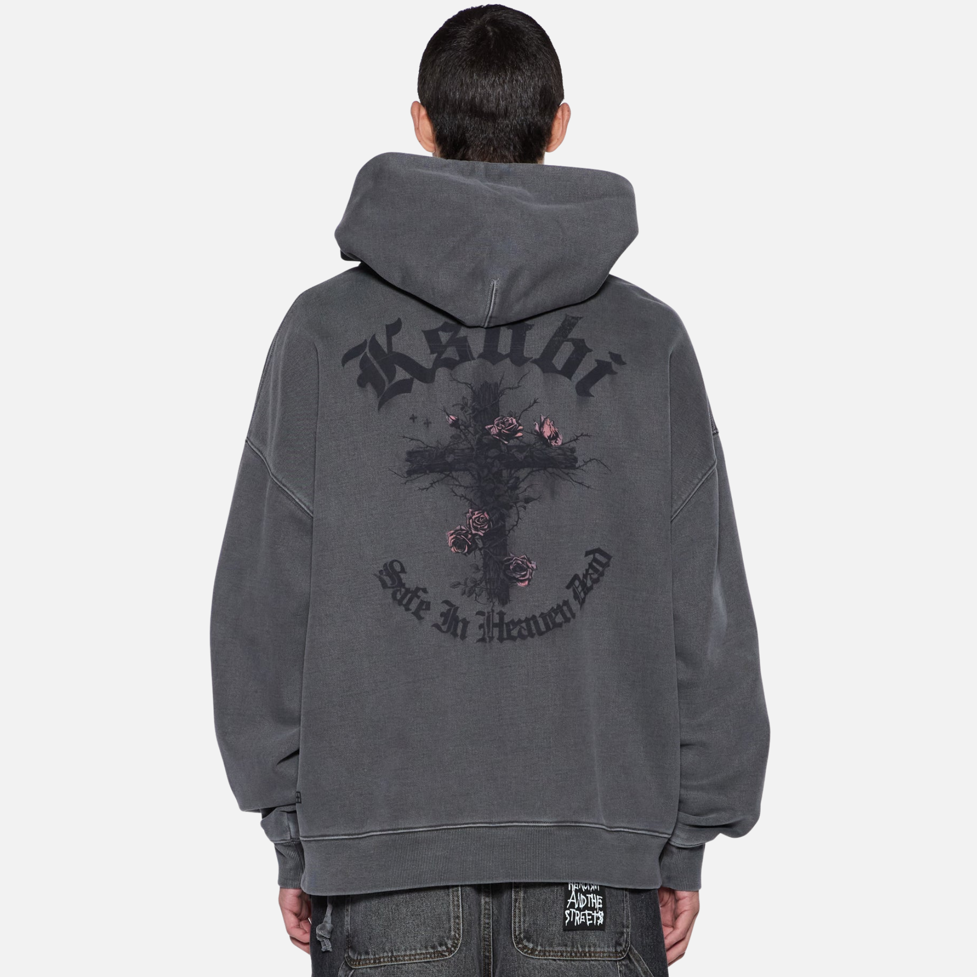 Ksubi Charcoal Thorned Ekcess Hoodie