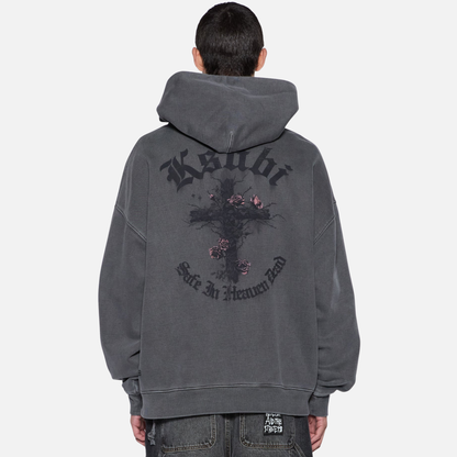 Ksubi Charcoal Thorned Ekcess Hoodie