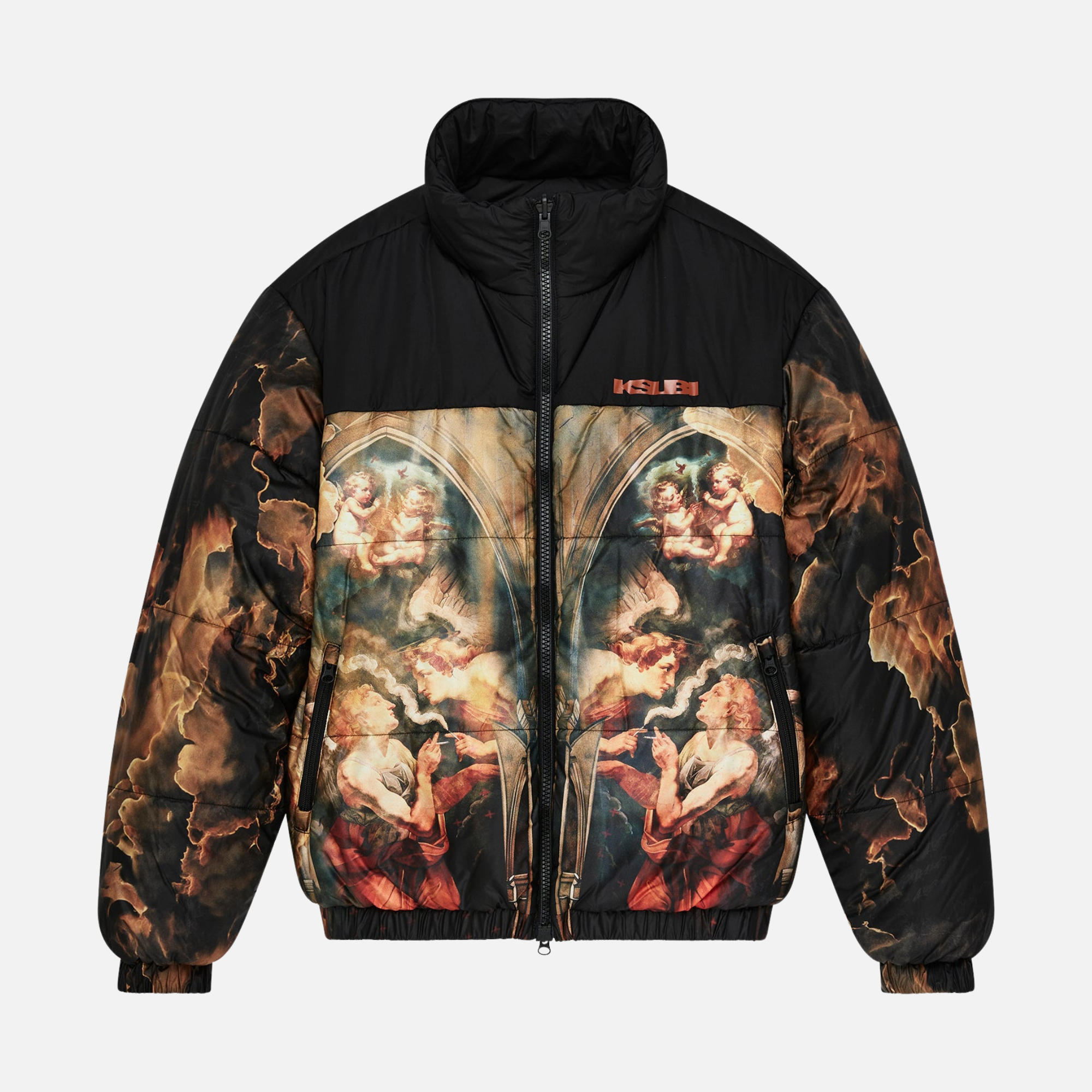 Ksubi Multi-Color Reversible Holy Puffer Jacket