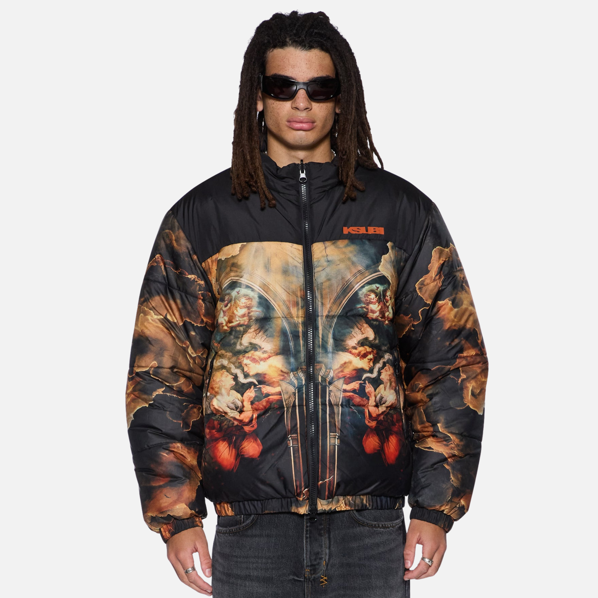 Ksubi Multi-Color Reversible Holy Puffer Jacket