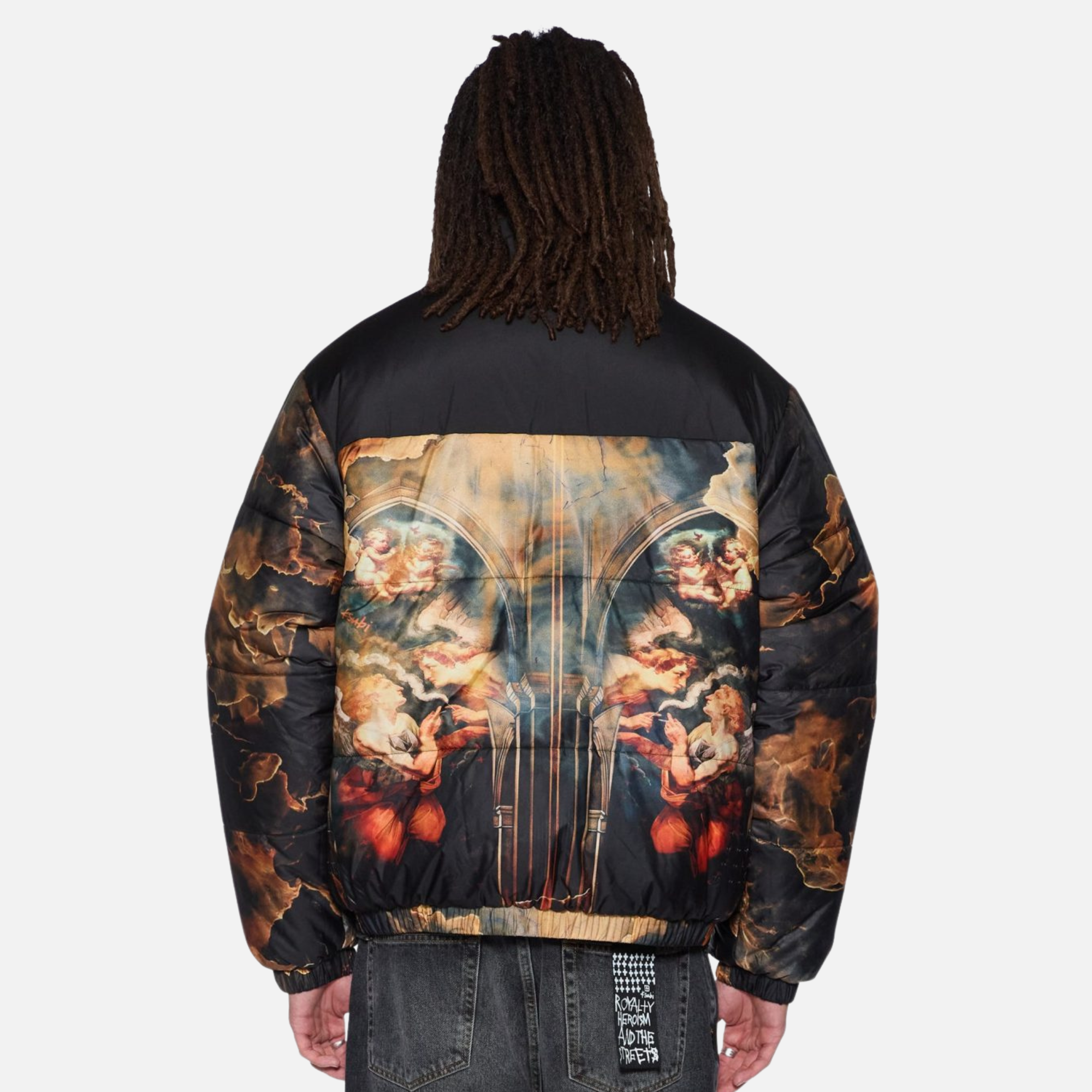 Ksubi Multi-Color Reversible Holy Puffer Jacket