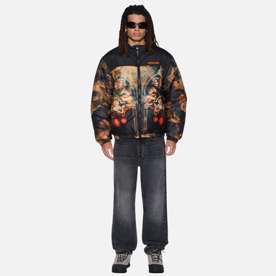 Ksubi Multi-Color Reversible Holy Puffer Jacket