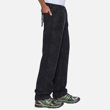 Ksubi Black Maxx Operator Pants – Puffer Reds