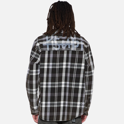 Ksubi Black Check Rosebowl LS 1999 Button-Up Shirt