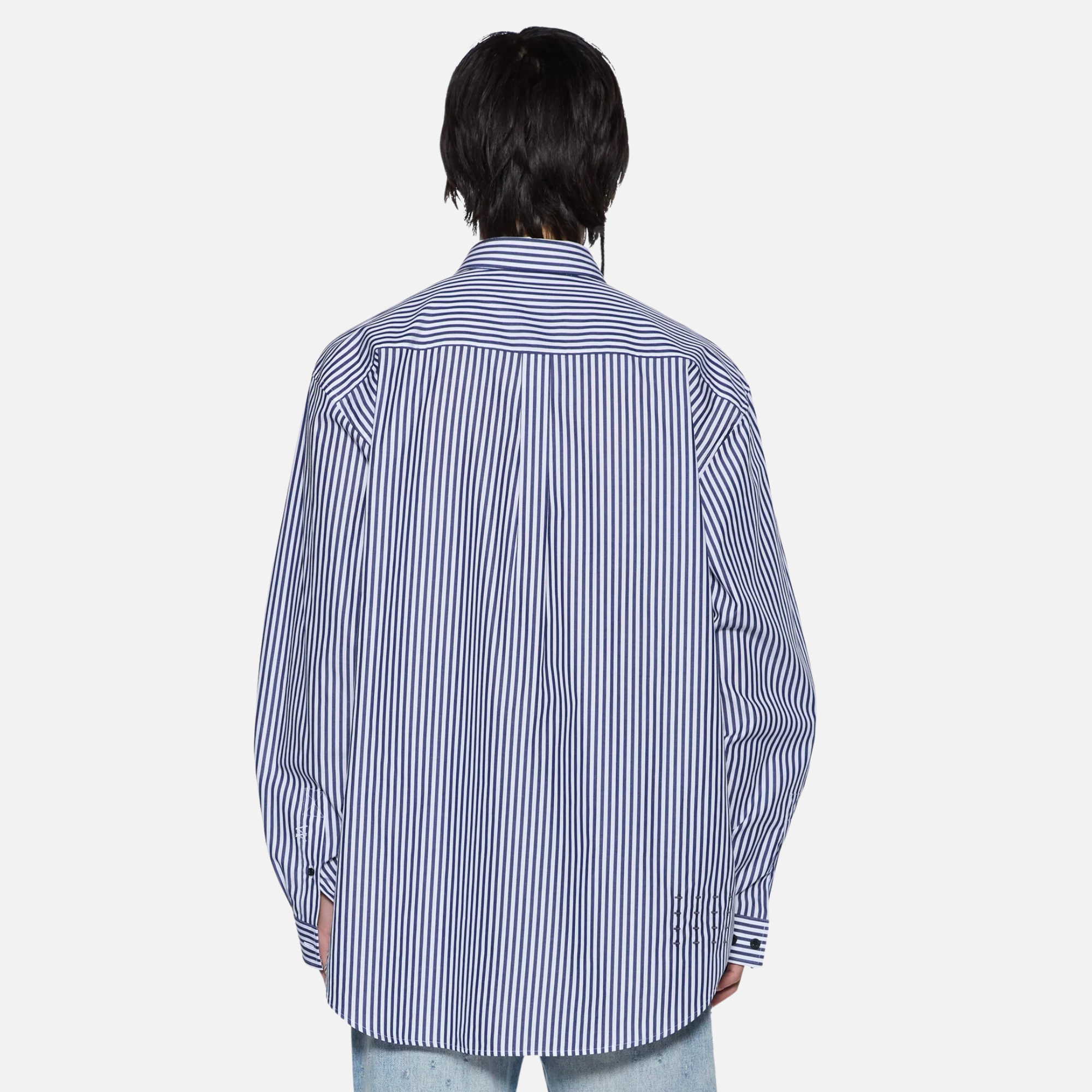 Ksubi Ksignature White Stripe Button-Down Shirt – Puffer Reds Ksubi Ksignature White Stripe Button-Down Shirt – Puffer Reds