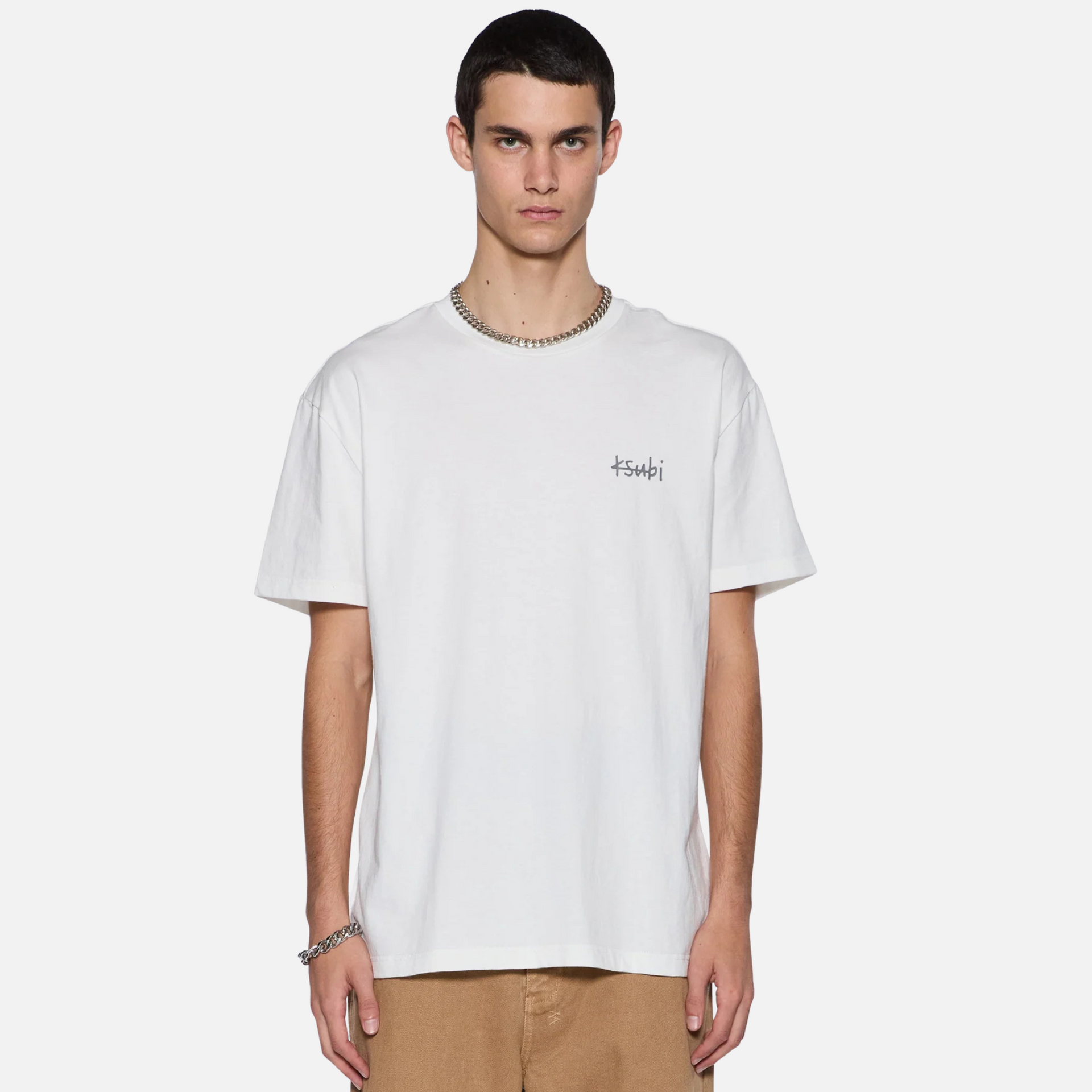 Ksubi Vintage White All Day Biggie T-Shirt – Puffer Reds