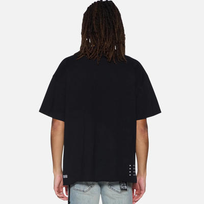 Ksubi Black Plated Ekcess SS T-Shirt