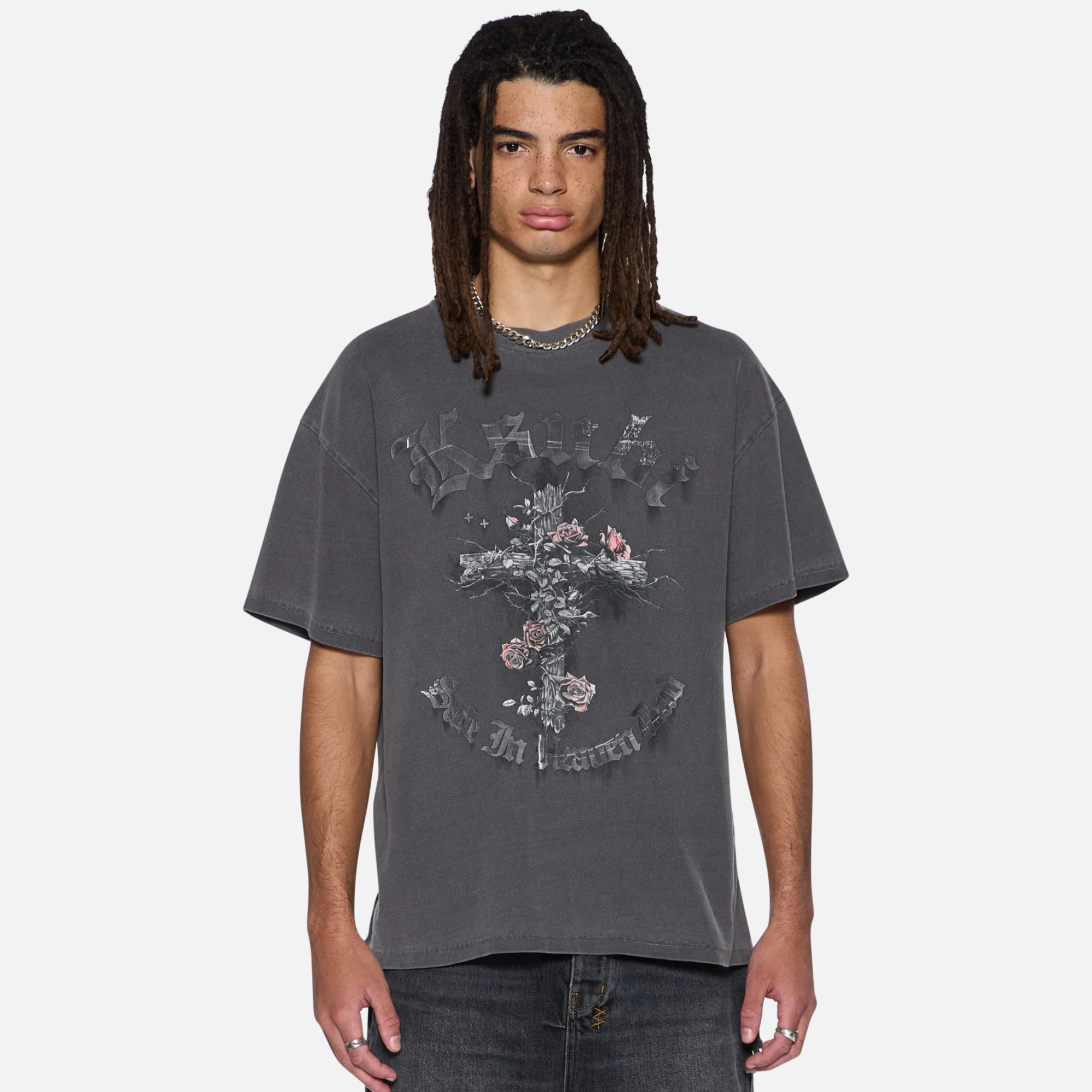 Ksubi Charcoal Thorned Ekcess SS T-Shirt