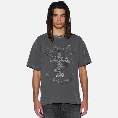 Ksubi Charcoal Thorned Ekcess SS T-Shirt