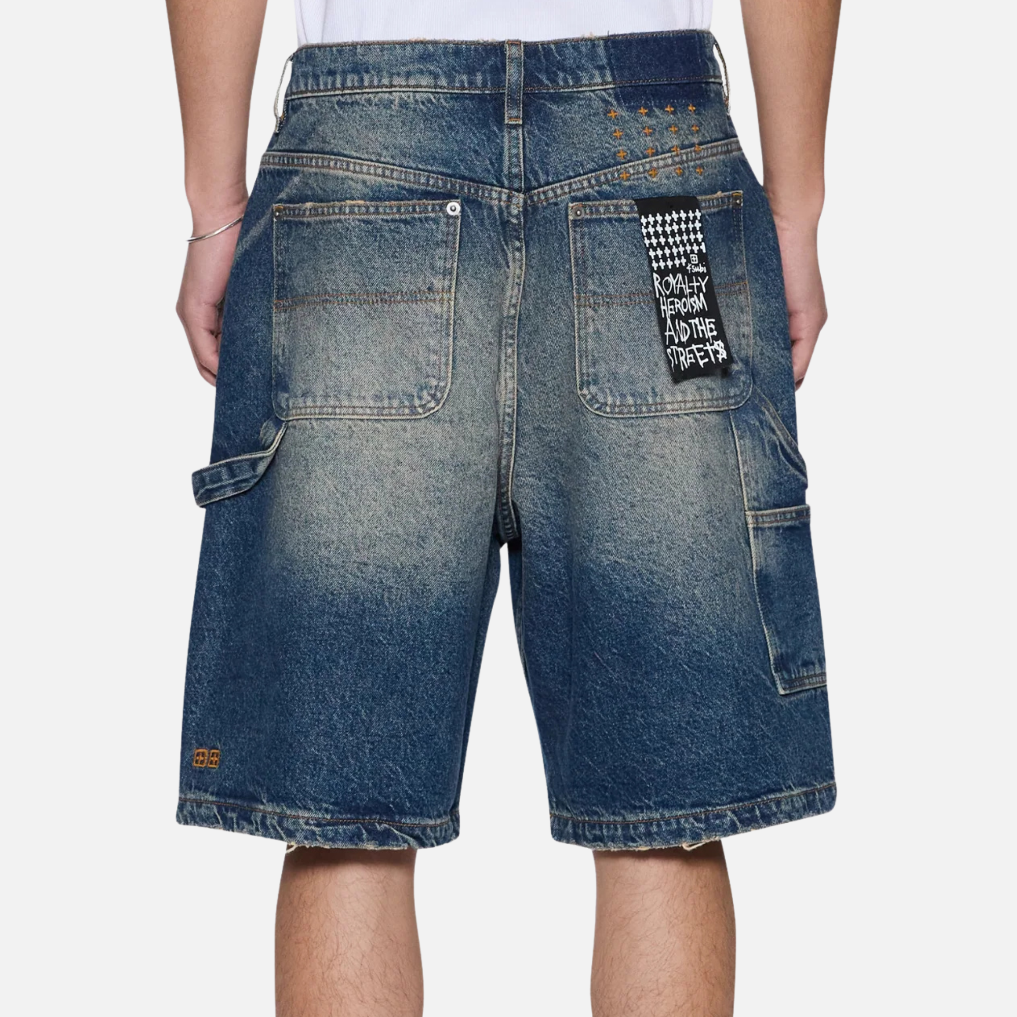 Ksubi Rodeo Blue Maxx Operator Shorts