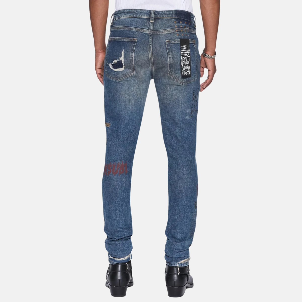 Ksubi Van Winkle Billy Blue Skool Jeans