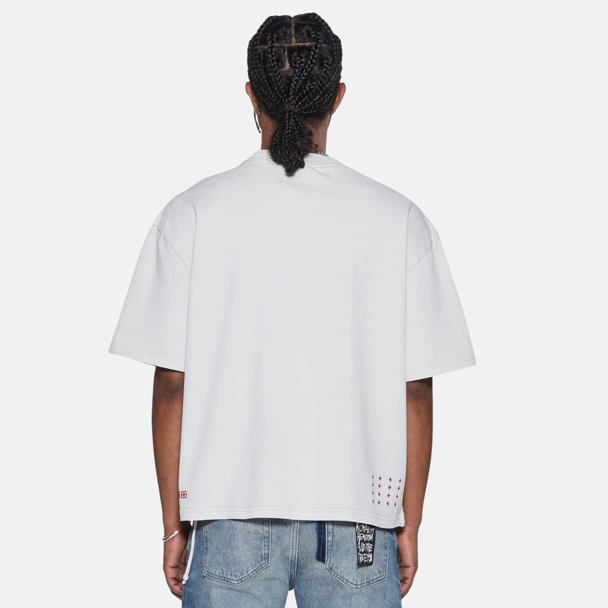 Ksubi Angel Halen Light Grey T-Shirt