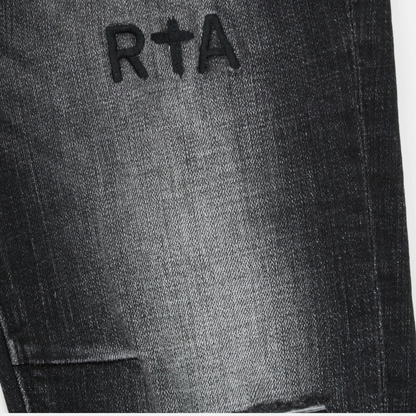 RTA Bryant Distressed Grey Jeans