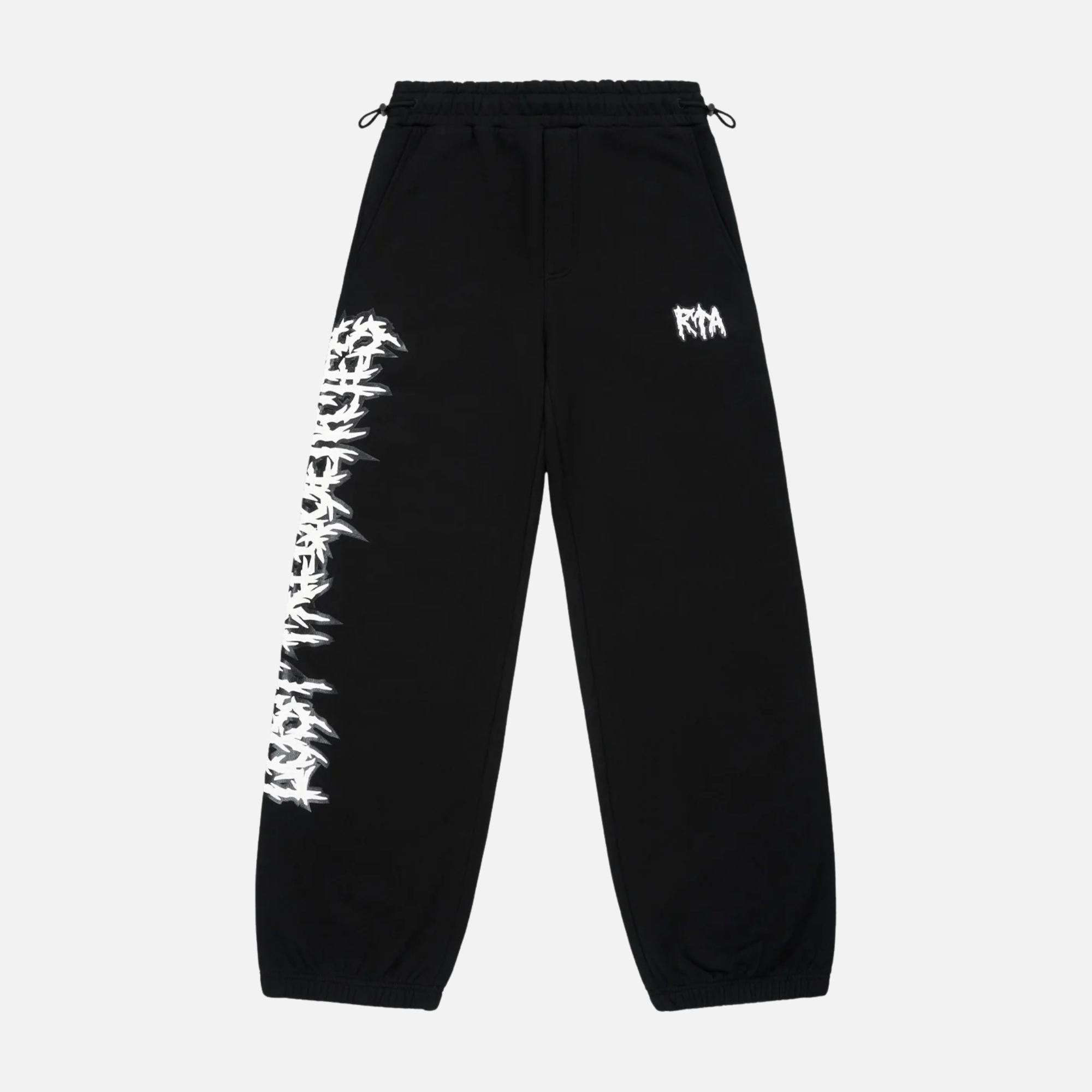 RTA Brand Rafa Black Cyber Lost Frequencies Sweatpants