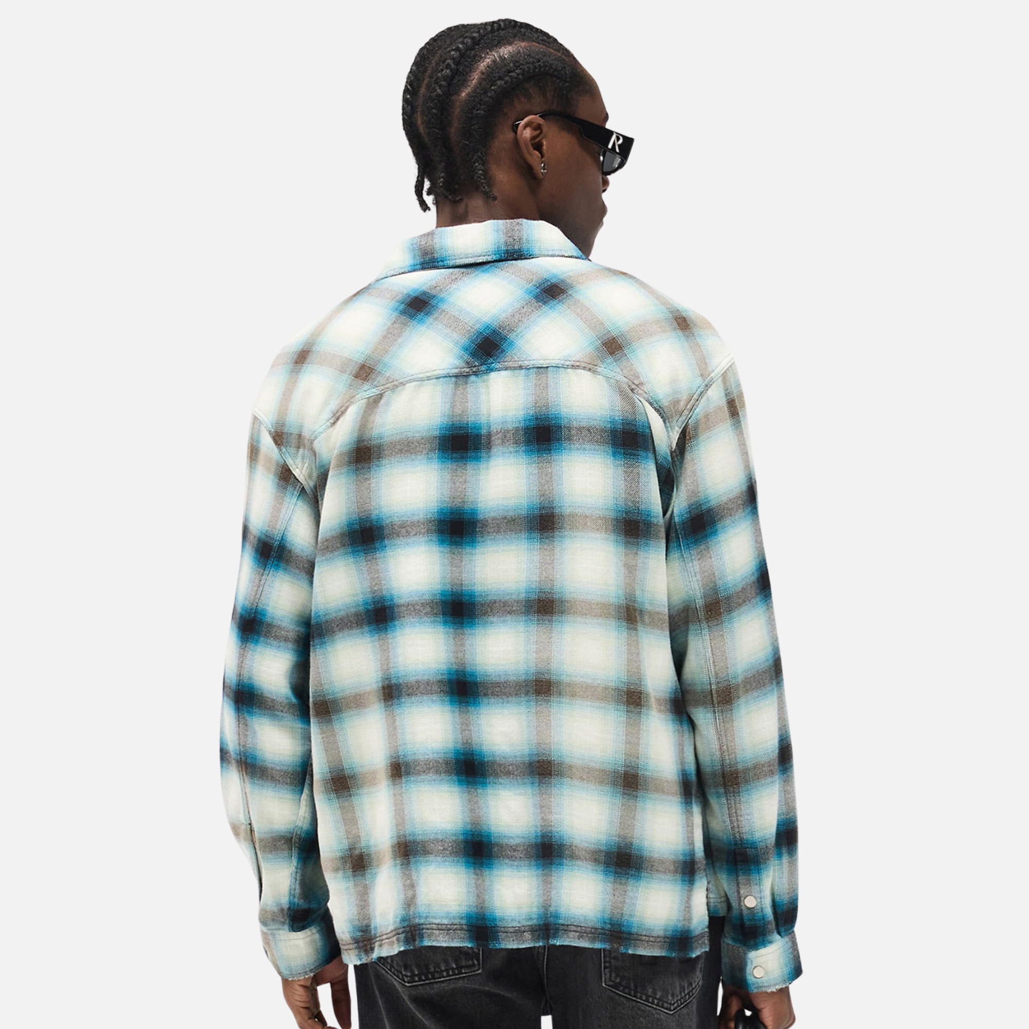 Represent Cloud Sun Bleached Flanned Shirt