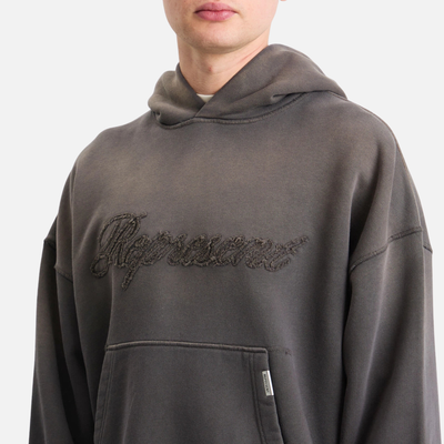 Represent After Dark Reverse Applique Hoodie