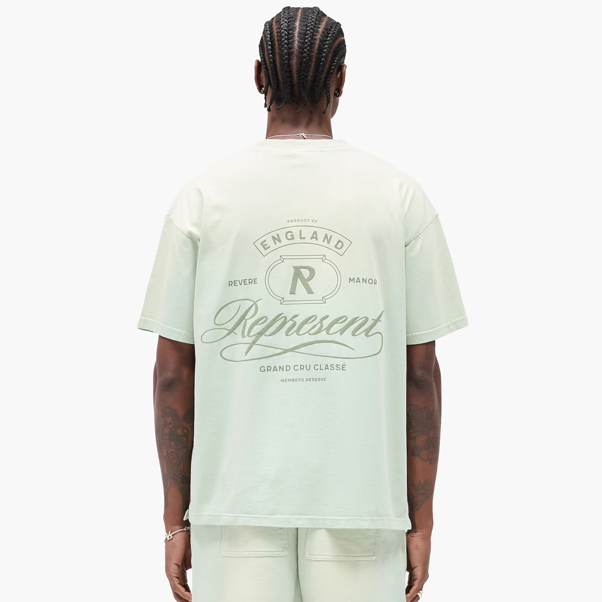 Represent Washed Sage Grand Vintage T-Shirt
