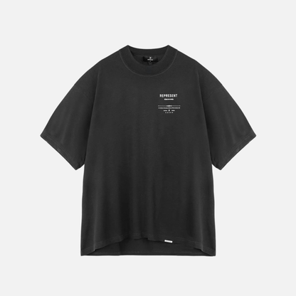 Represent Stained Black Revere Manor T-Shirt