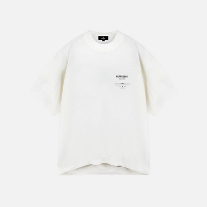 Represent Aged White Revere Manor T-Shirt