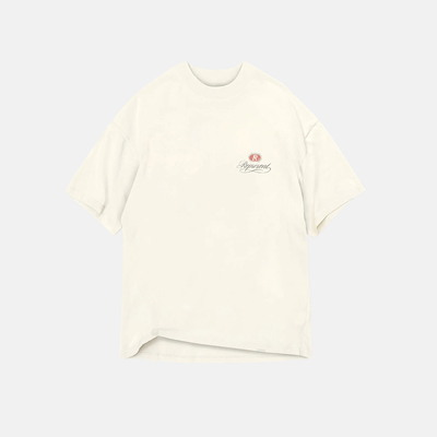 Represent Grand Vintage Hand Drawn Aged White T-Shirt