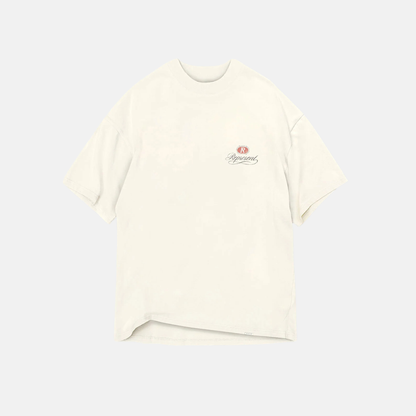 Represent Grand Vintage Hand Drawn Aged White T-Shirt