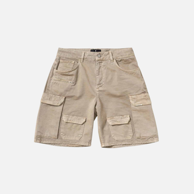 Represent Loaded Beige Cargo Shorts