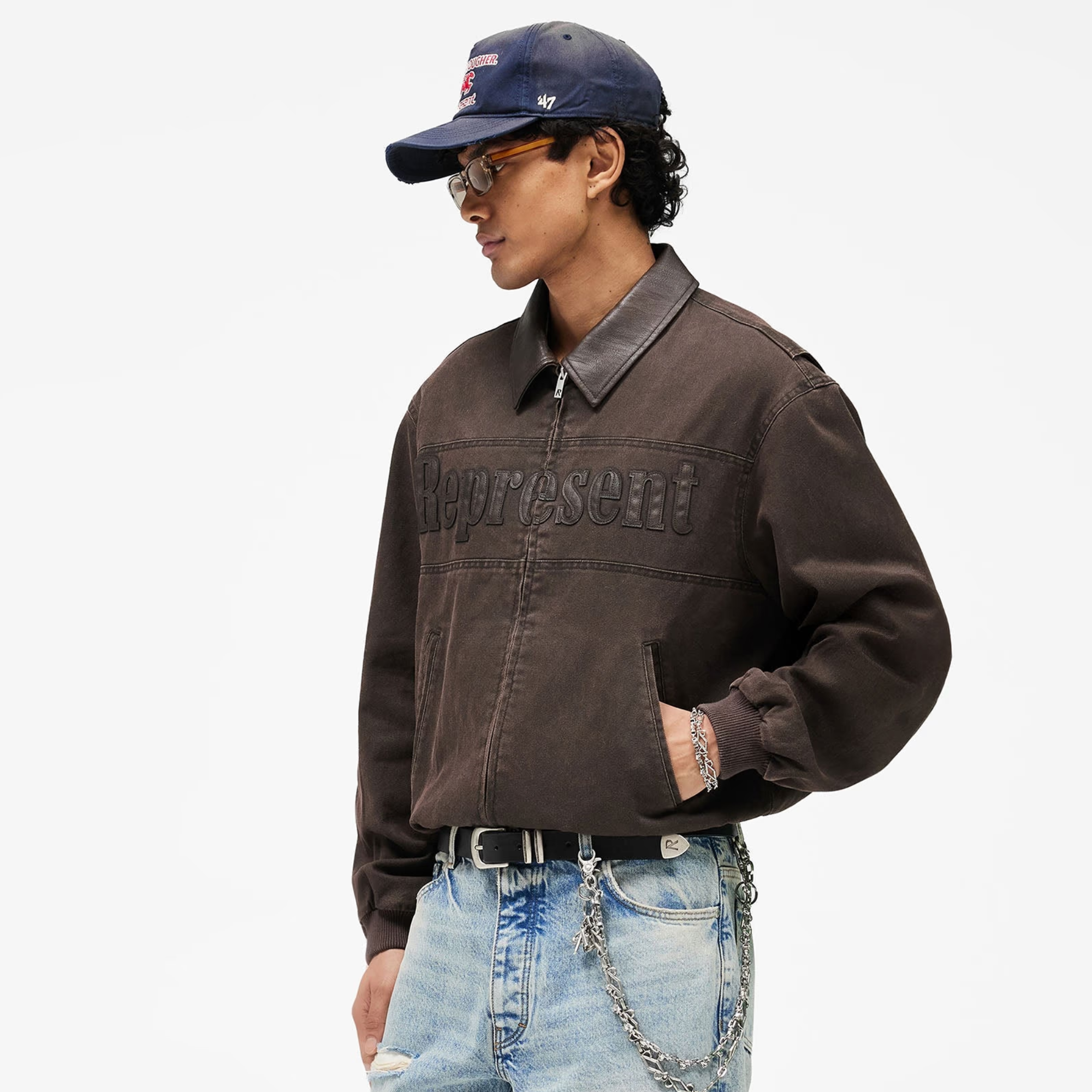 Represent Roscoe Whisky Bomber Jacket