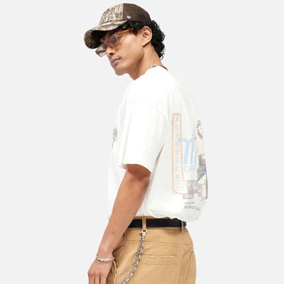 Represent Mel's Diner White T-Shirt
