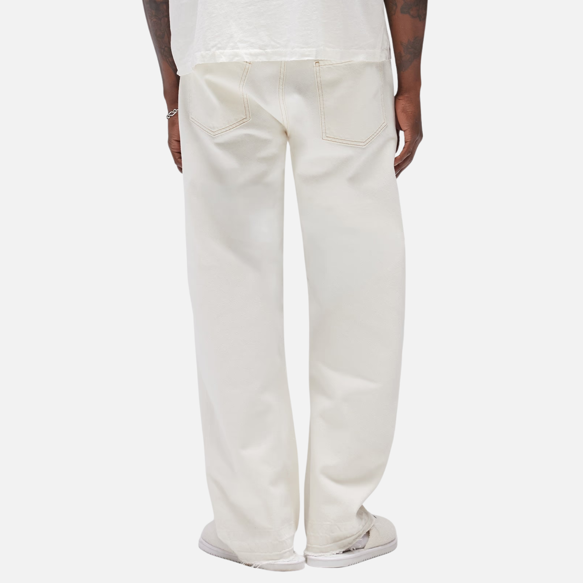 Represent Vintage White Heaton Jeans