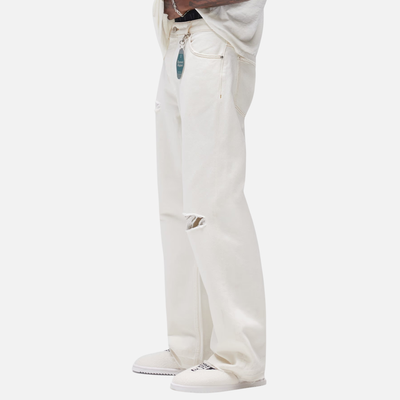 Represent Vintage White Heaton Jeans