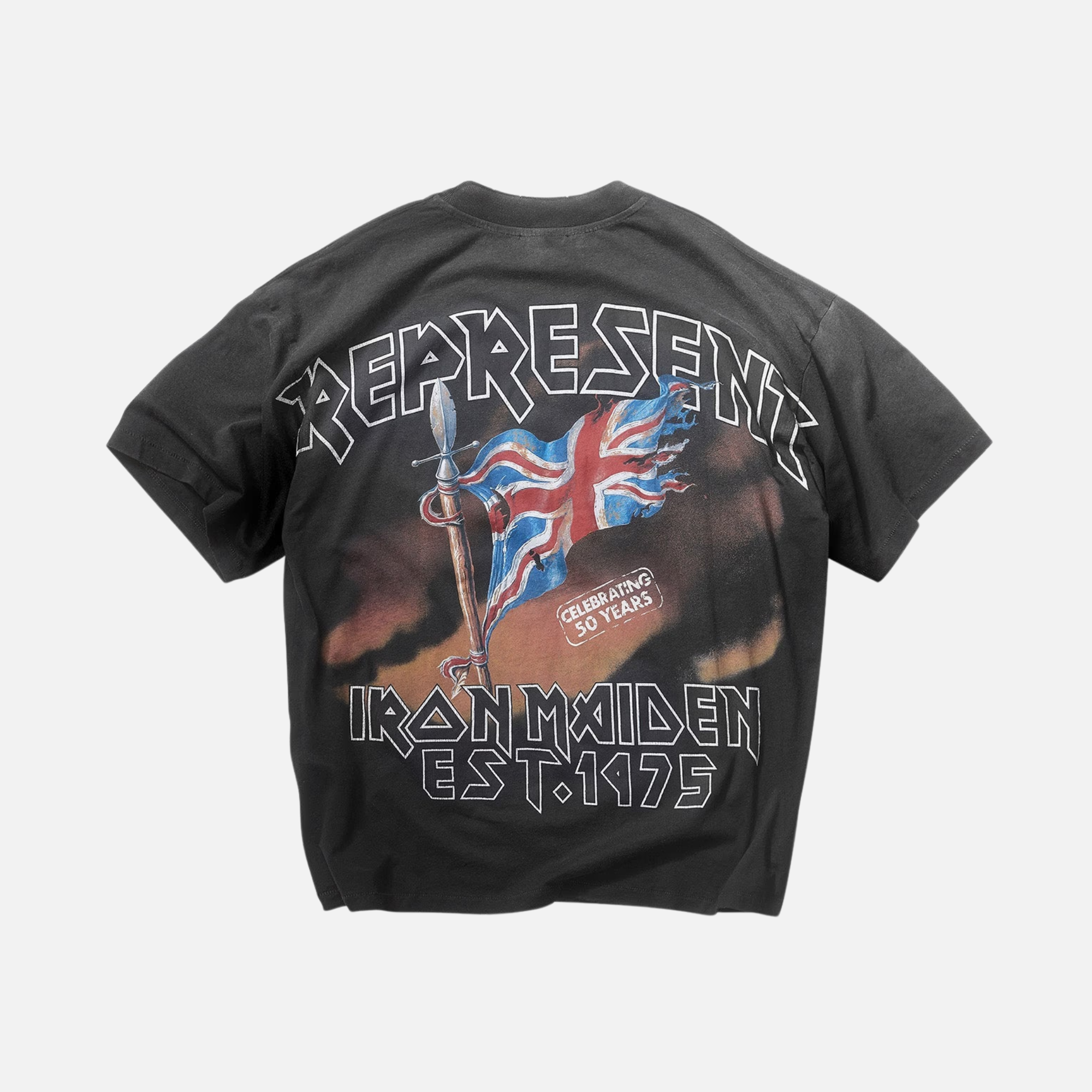 Represent x Iron Maiden Steed Black T-Shirt