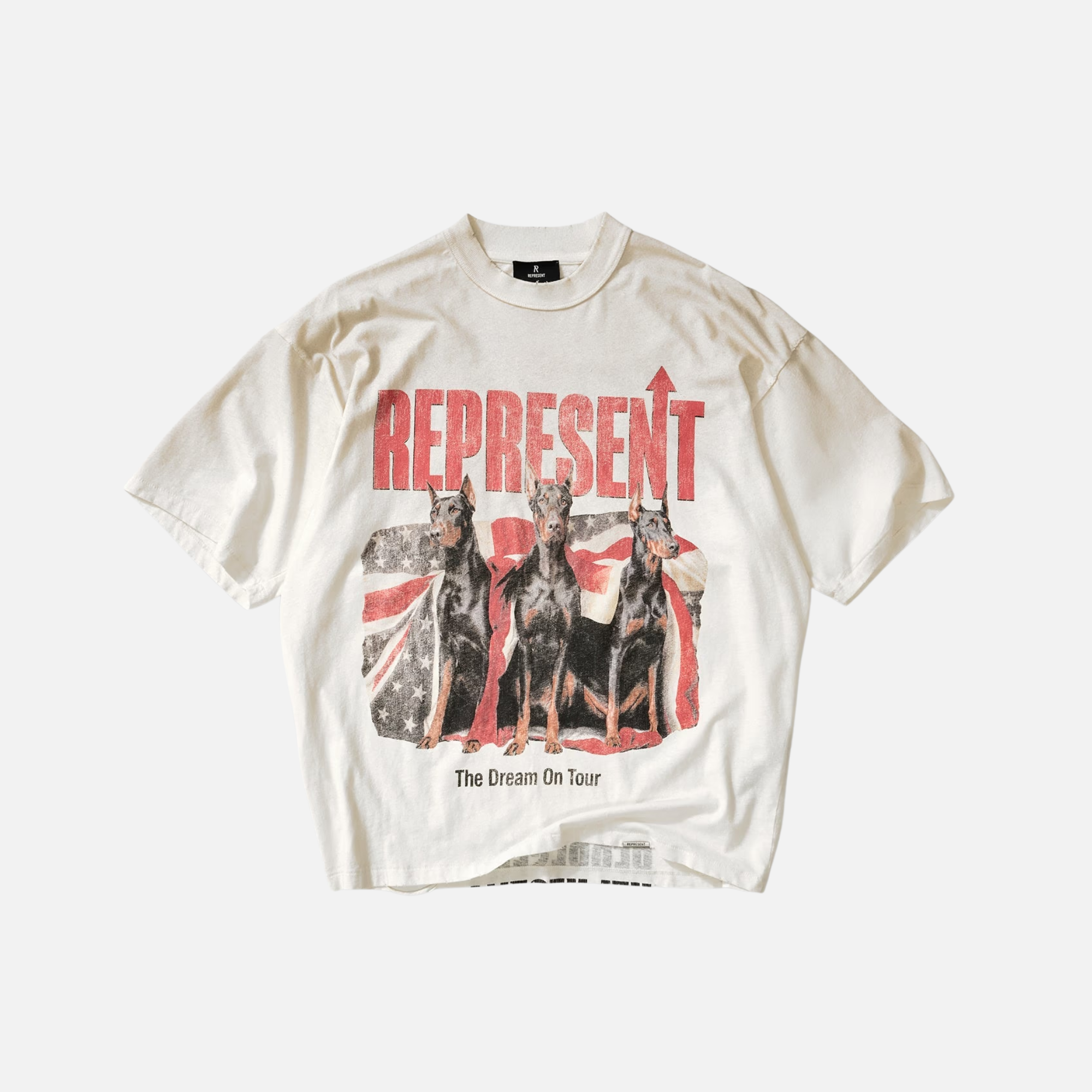 Represent Dream On Tour Cream T-Shirt
