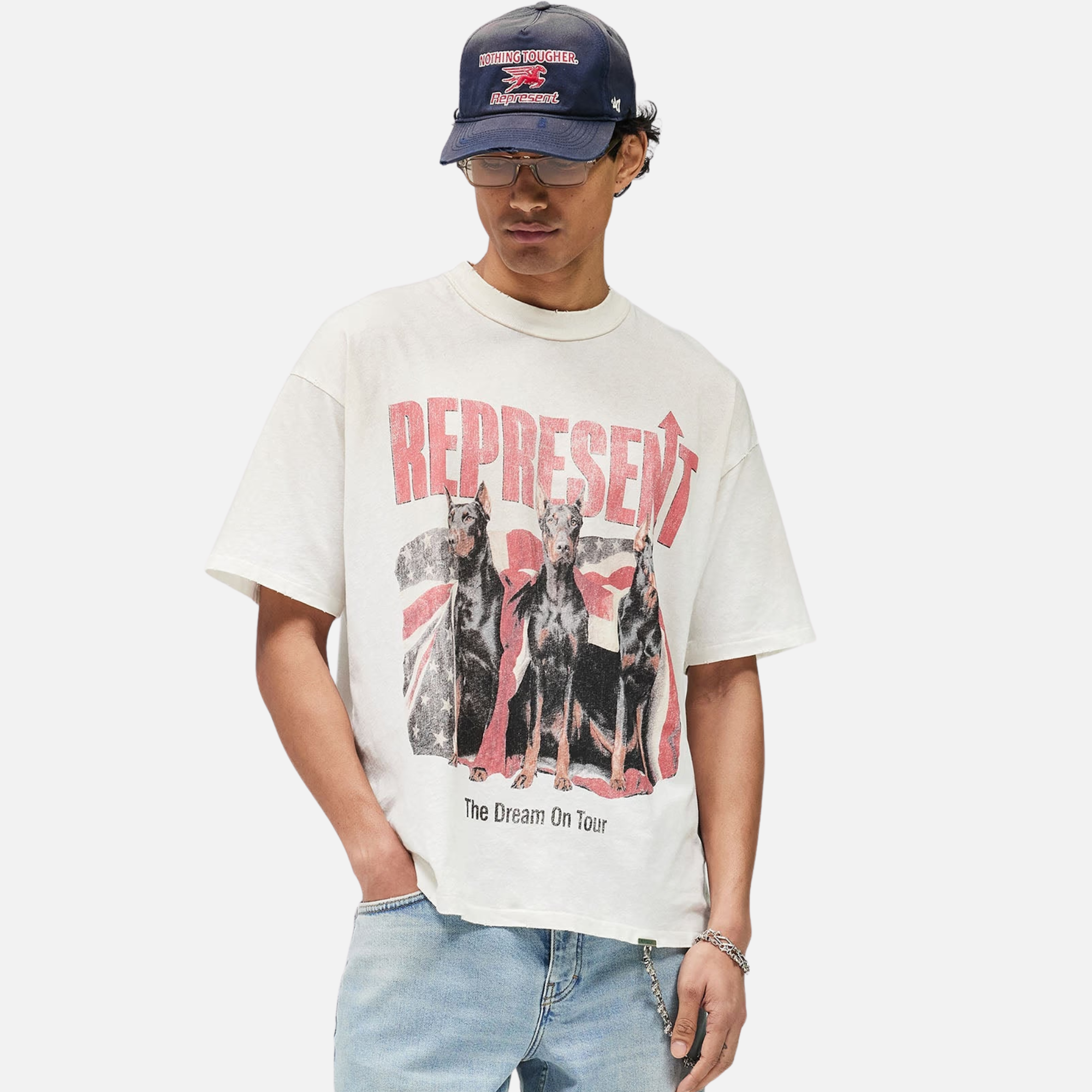 Represent Dream On Tour Cream T-Shirt