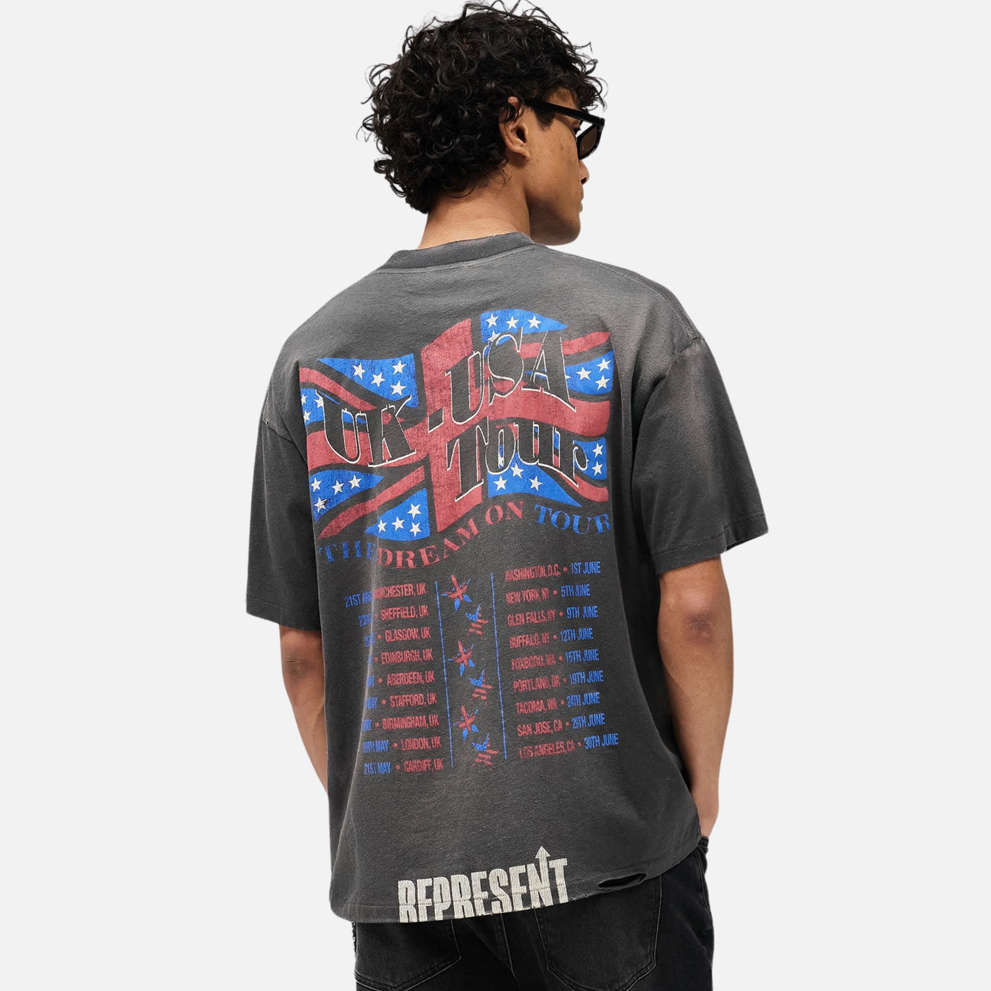 Represent Dream On Tour Grey T-Shirt