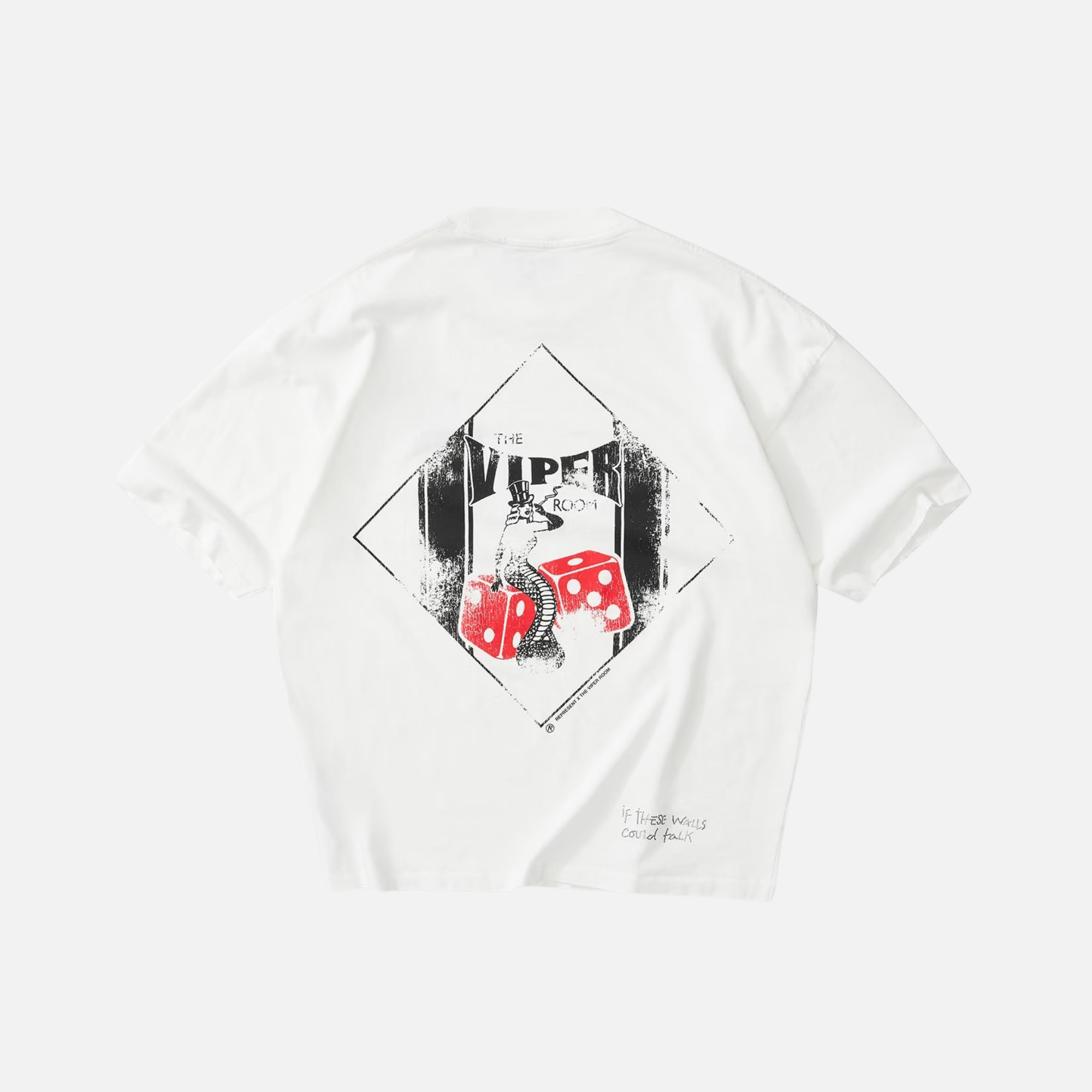 Represent Viper Room Dice White T-Shirt