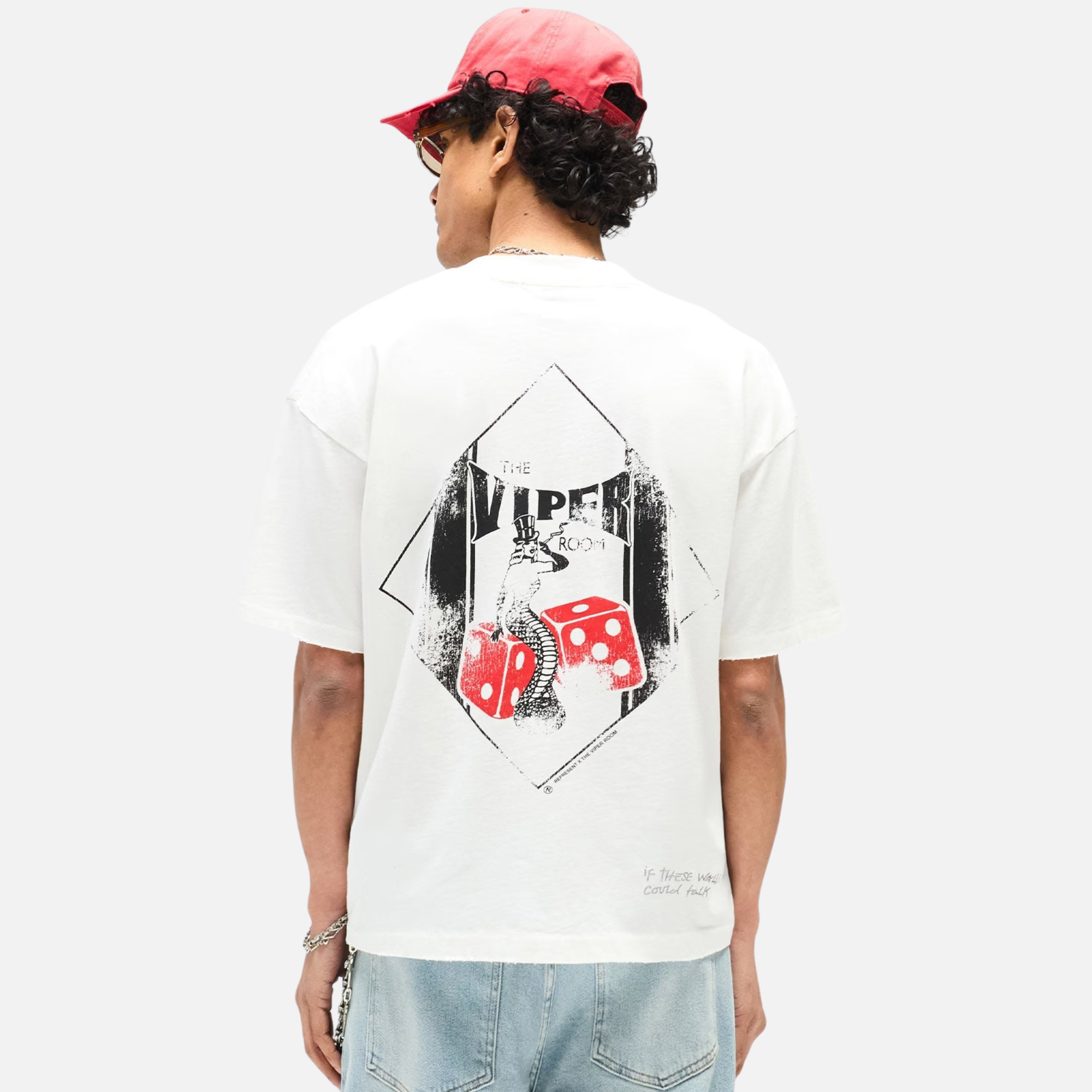 Represent Viper Room Dice White T-Shirt