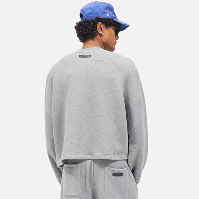 Represent Heavyweight Ash Grey Sweater