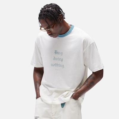 Represent Flat White Busy Doing Nothing T-Shirt