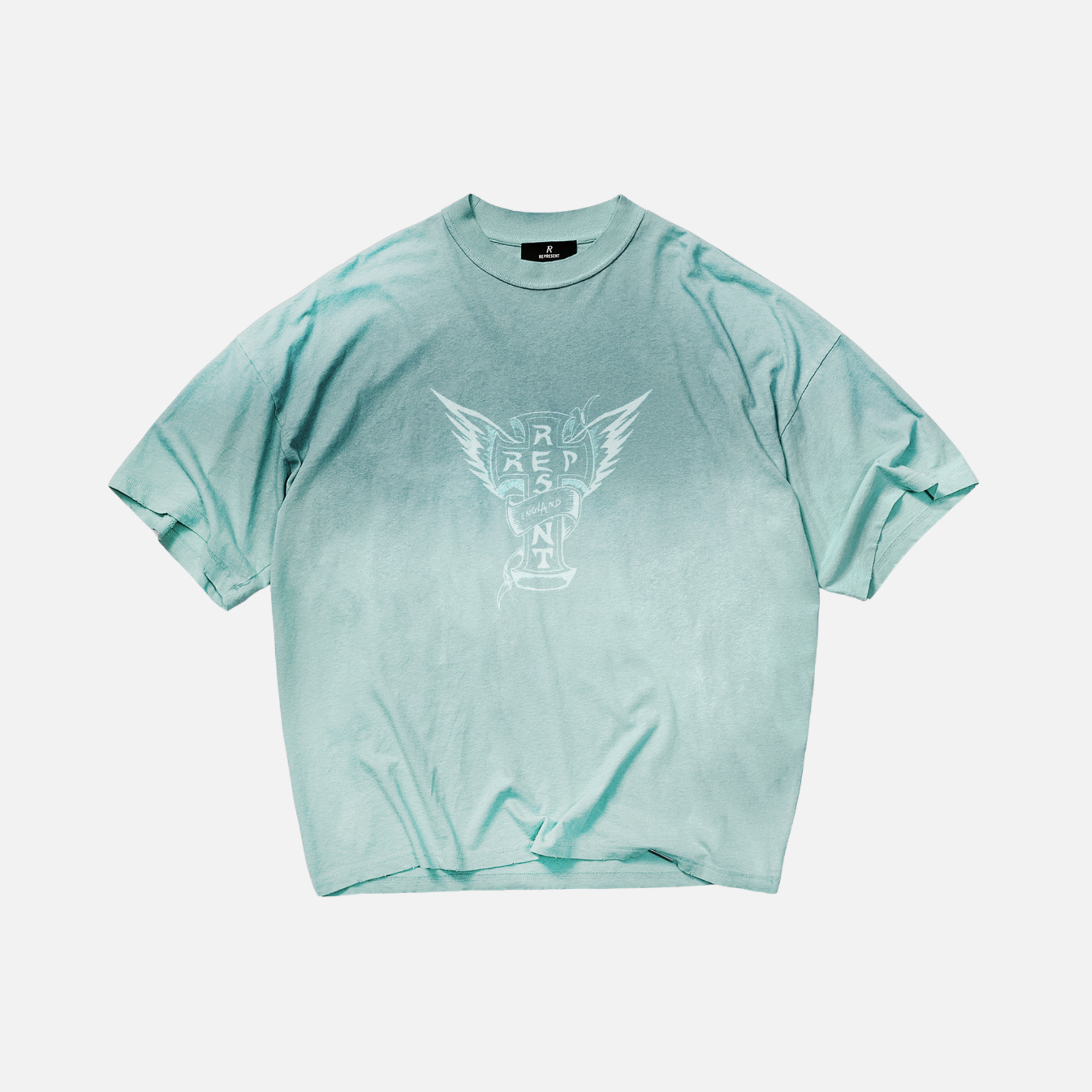 Represent Smoked Teal Westside T-Shirt
