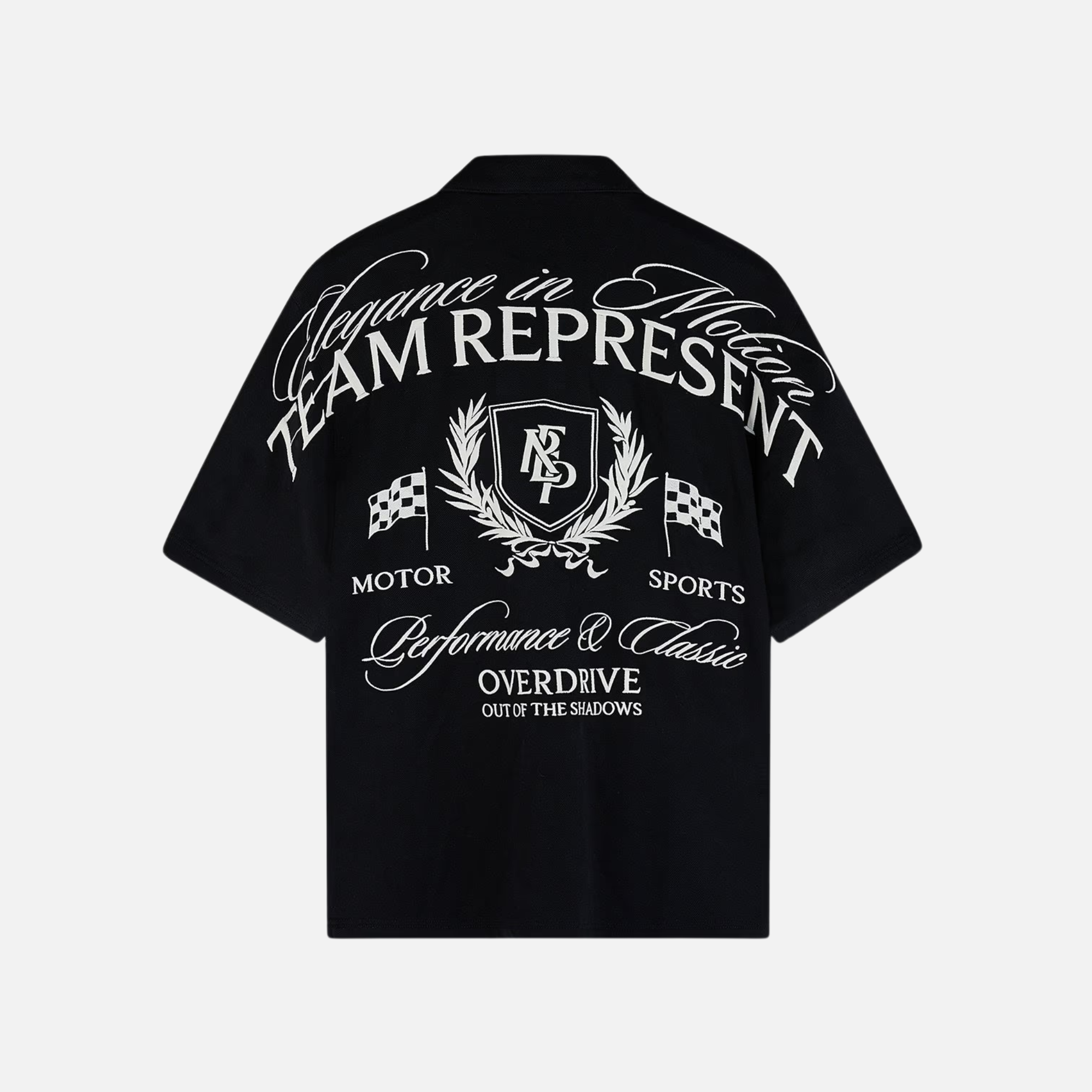 Represent Jet Black Crest Shirt