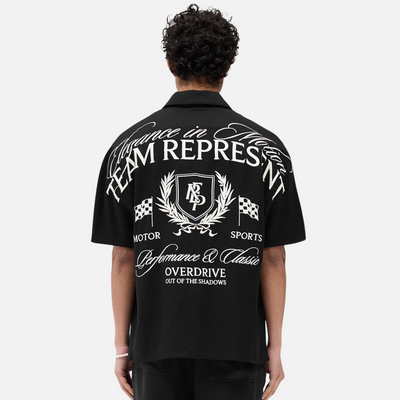 Represent Jet Black Crest Shirt
