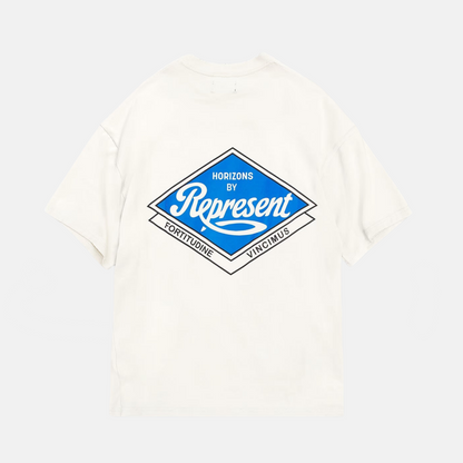 Represent Flat White Classic Parts T-Shirt